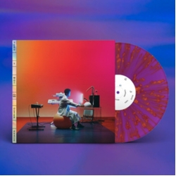 Toro Y Moi Outer Peace TRANSLUCENT PURPLE WITH ORANGE SPLATTER VINYL LP
