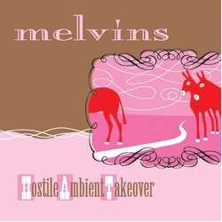 Melvins Hostile Ambient Takeover BABY PINK COLORED VINYL LP