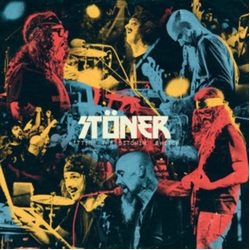Stoner Hittin The Bitchin Switch THREE COLOUR STRIPE RED YELLOW BLUE VINYL LP