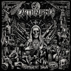 Earthburner Permanent Dawn ORANGE DOWNFALL VINYL EU EXCLUSIVE LP