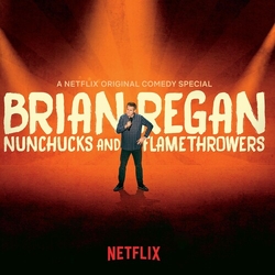 Brian Regan Nunchucks And Flamethrowers VINYL LP