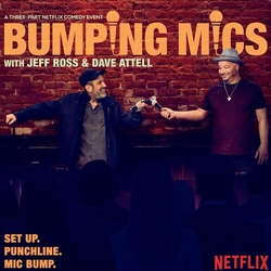 Jeff & Dave Attell Ross Bumping Mics With Jeff Ross & Dave Attell VINYL LP