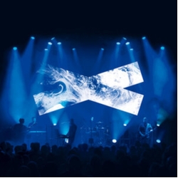 Airbag Dysphoria VINYL LIVE IN THE NETHERLANDS 2 LP WHITE BLUE MARBLE