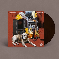 Life Of Grime Quality Junk-Á TRANSLUCENT BLACK BROWN SWIRL VINYL LP