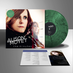 Alison Moyet Minutes TURQUOISE SMOKE VINYL LP