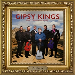 Gipsy Kings Feat. Tonino Baliardo Historia WHITE & BLUE MARBLE VINYL LP