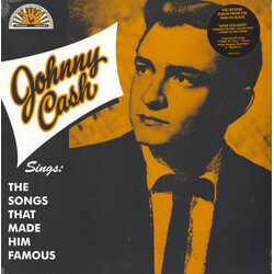 Johnny Cash Sings The Songs That Made Him Famous Vinyl LP