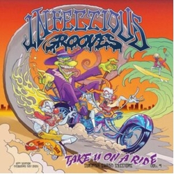 Infectious Grooves Take U On A Ride GREEN W PURPLE SPLATTER VINYL LP