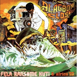 Fela Kuti Alagbon Close JOLLOF ORANGE VINYL LP