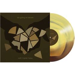 Six Going On Seven Self-Made Mess YELLOW GOLD SWIRL VINYL LP