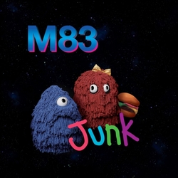 M83 Junk VINYL 2 LP GALAXY BLUE