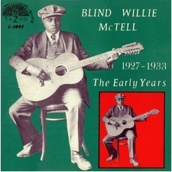 Blind Willie Mctell Early Years 1927-1933 VINYL LP