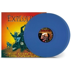 Exploited Massacre SPECIAL EDITION TRANS BLUE VINYL LP