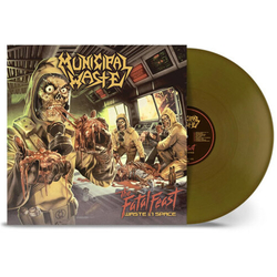Municipal Waste Fatal Feast GOLD VINYL LP