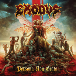 Exodus Persona Non Grata CLEAR GOLD BLACK TURQUOISE VINYL LP