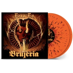 Brujeria Esto Es Brujeria ORANGE RED & BLACK SPLATTER VINYL LP