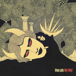 Blues Pills Holy Moley! (Mustard With Black Swirl Colored Vinyl/Limited) Vinyl LP
