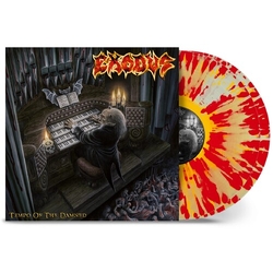 Exodus Tempo Of The Damned VINYL NATURAL YELLOW RED SPLATTER 2 LP