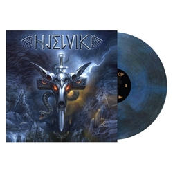 Hjelvik Welcome To Hel DARK BLUE SWIRL VINYL LP
