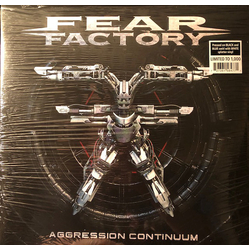 Fear Factory Aggression Continuum (2 LP/Black Blue With White Splatter Vinyl/Limited) Vinyl LP