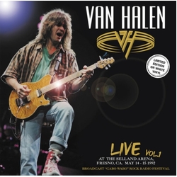 Van Halen Live At The Selland Arena. Fresno. Ca. May 14-15 1992 - Vol. 2 TRANSPARENT ORANGE VINYL LP