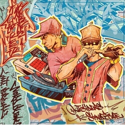 Nord1Kone X Lmt. Break Respect The Skills VINYL BABY BLUE & BABY PINK 2 LP