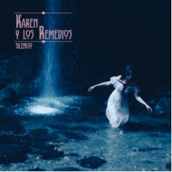 Karen Y Los Remedios Silencio BLACK & BLUE GALAXY EFFECT VINYL LP