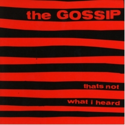 Gossip That's Not What I Heard RED APPLE VINYL LP