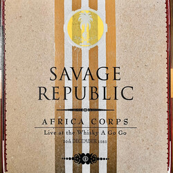 Savage Republic Africa Corps Live At The Whisky A Go Go 30th December 1981 VINYL LP