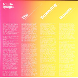 Laurie Spiegel The Expanding Universe Vinyl 3 LP