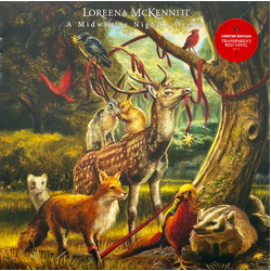 Loreena Mckennitt Midwinter Night's Dream TRANSPARENT RED VINYL LP