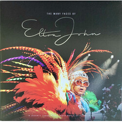 Elton John Many Faces Of Elton John (Limited Blue & Yellow Vinyl) Vinyl LP