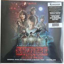 Stranger Things Volume 1 Soundtrack Upside Down Inter-Dimensional Blue Vinyl 2 LP