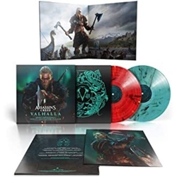 Jesper Kyd Assassin's Creed Valhalla - Jesper Kyd Sarah Schachner & Einar Selvik 1-RED 1-GREEN VINYL LP