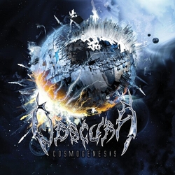 Obscura Cosmogenesis ORANGE SILVER & ROYAL BLUE MERGE W ORANGE KRUSH SILVER & ROYAL BLUE SPLATTER VINYL LP