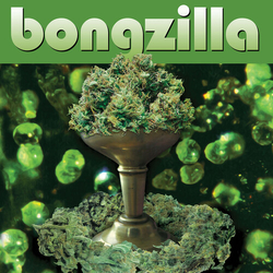 Bongzilla Stash MINT GREEN & SWAMP GREEN GALAXY EFFECT MERGE VINYL LP