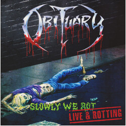 Obituary Slowly We Rot - Live & Rotting Vinyl LP