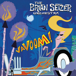 Brian Orchestra Setzer Vavoom! VINYL LP