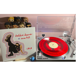 Lolo Debbie Downer / Overkill (Transparent Red VINYL) VINYL LP