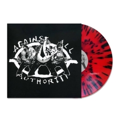 Against All Authority 24 Hour Roadside Resistance RED W BLACK VINYL LP