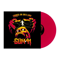 Sum 41 Order In Decline HOT PINK VINYL LP