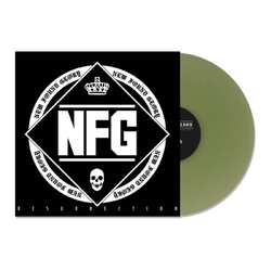New Found Glory Resurrection COKE BOTTLE GREEN VINYL LP