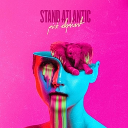 Stand Atlantic Pink Elephant BLACK GLITTER VINYL LP
