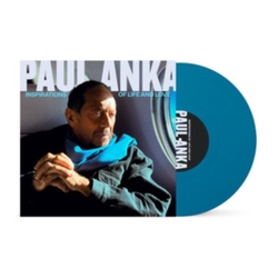 Paul Anka Inspirations Of Life & Love BLUE VINYL LP
