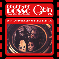 Goblin Profondo Rosso 50TH ANNIVERSARY 2 CLEAR RED & 1 BLACK VINYL LP
