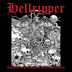 Hellripper Complete & Total Fucking Mayhem WHITE VINYL LP