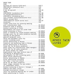 Aphex Twin Syro Vinyl LP