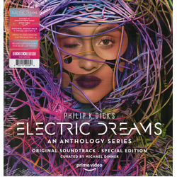 Various Artists Philip K. Dick's Electric Dreams Ost ELECTRIC BLUE VINYL POSTER JACKET LP