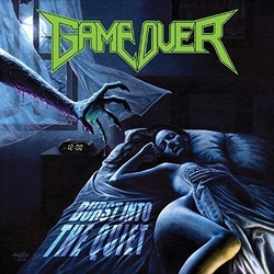Game Over Burst Into The Quiet MARBLE YELLOW VINYL LP