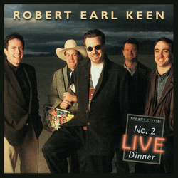Robert Earl Keen No. 2 Live Dinner (2 LP/Salmon-Colored Vinyl) Vinyl LP